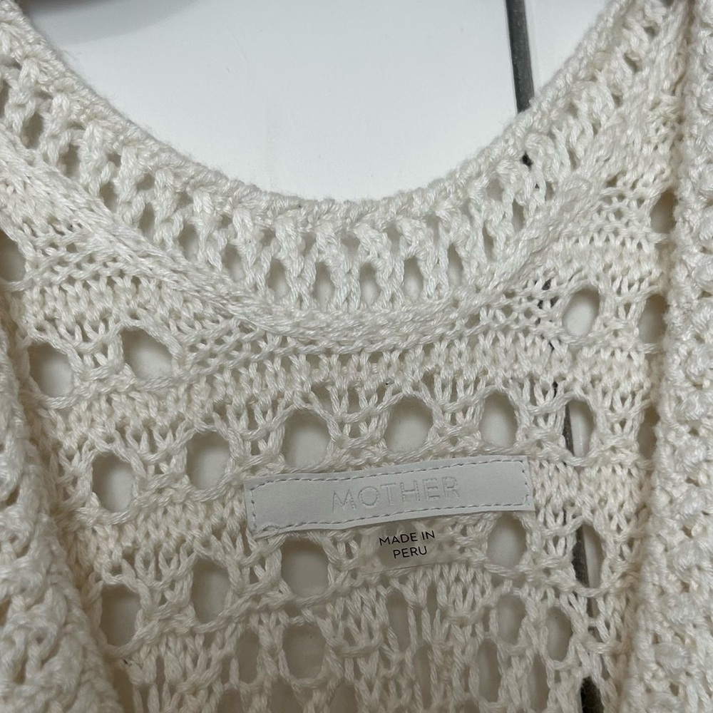 NWT Mother Anthropologie The Skinny Dip Crochet Cover Up Dress - Picture 7 of 8